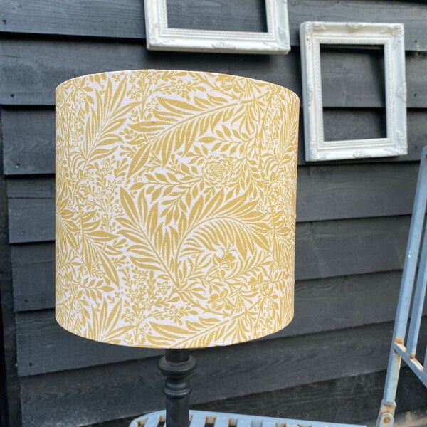 Yellow Lampshade Etsy UK