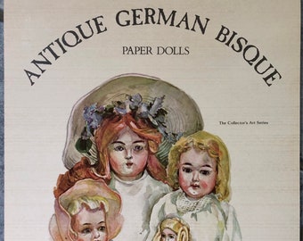 Dollhouse Miniature german paper dolls dressmarker 1:12 Miniature  games and toys  for dollhouse collectors.