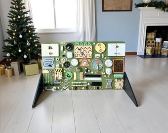 Toddler busy board Christmas gift