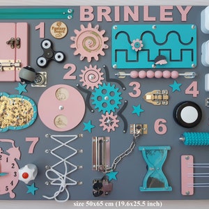 Busy board, toddler busy board, activity board, 1 - 2 year old, busy house, sensory board, educational toy and gift for toddler, latch board