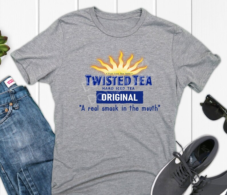 Twisted Tea a real smack in the mouth Screen Print | Etsy