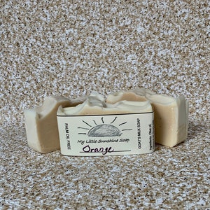 Orange Goat’s Milk Soap-Palm Free-CP