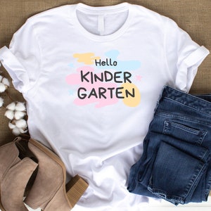 Kindergarten Jersey Short Sleeve Tee