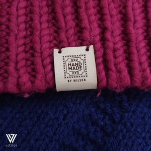 Eco Friendly Vegan Leather, Product Labels, Knitting Labels and Crochet Labels Cork Labels, Labels for Clothes