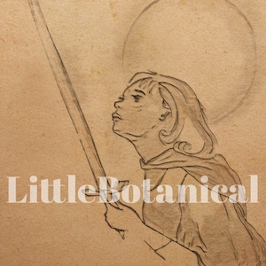 St. Joan of Arc Digital Print, Printable Downloadable Saint Art for ...