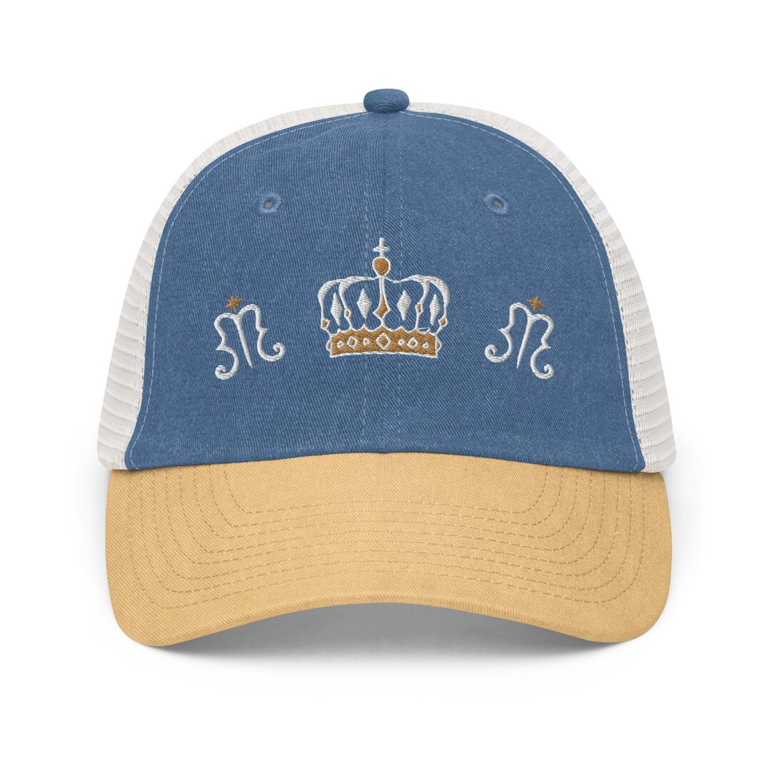 Coronation Cap Catholic Baseball Hat Featuring Marian Symbols of Our ...