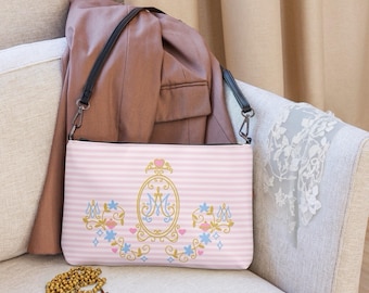 Bolsa Católica Crossbody: Bolsa de Couro Sintético Rococó Mariano