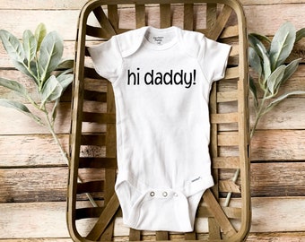 Father/'s Day Gifts for Dads I Love My Daddy Shirt Unisex Baby Clothes Dad Onesie My Dad/'s Not a Regular Dad He/'s a Cool Dad Onesie\u00ae