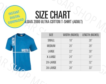 ウェア 90s GILDAN size L Gildan Size Chart for Youth & Adults | T-shirt Size Chart & More
