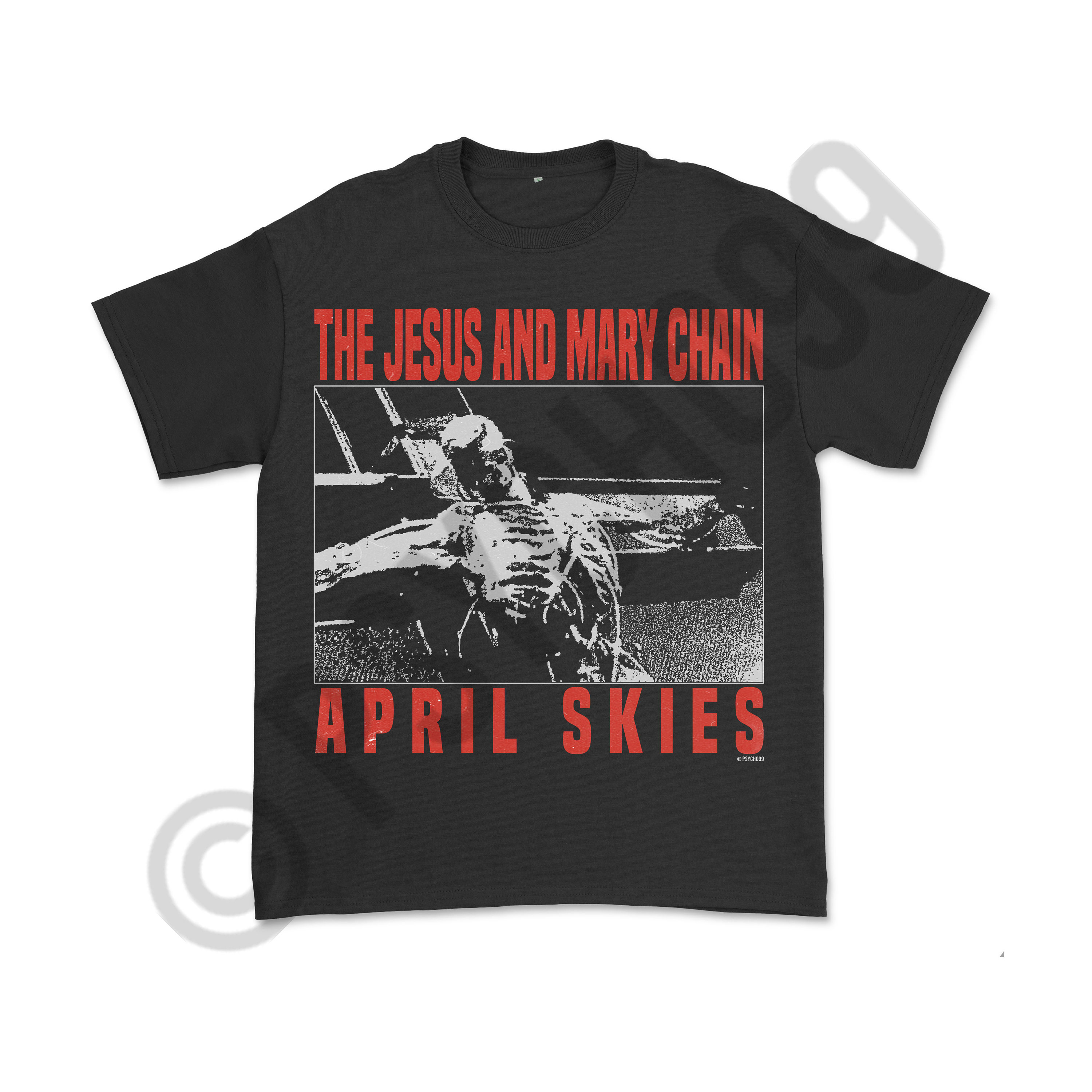 The jesus and mary chain t shirt / Original fanart by psycho99 | Etsy