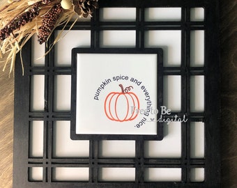 Plaid Tile Frame Cut File SVG für Glowforge, Laser Cutter