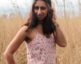 Riviera Cami Sewing Pattern: Beginner Strappy Top (PDF Download)