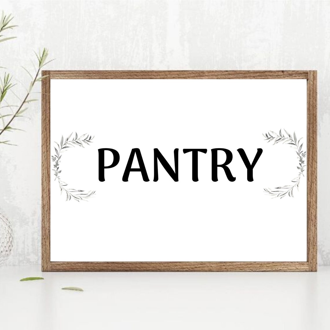 Pantry Kitchen Quote Print Kitchen Quote Printable Kitchen Etsy
