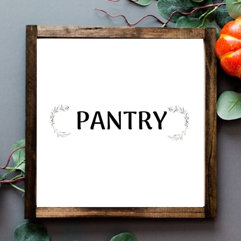 Pantry Kitchen Quote Print Kitchen Quote Printable Kitchen Etsy