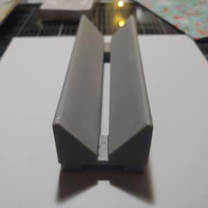 Digital file of Book Binding Cradle - Punching Guide for book binding your own Journals, junk journals, diary or books: STL File, Printable