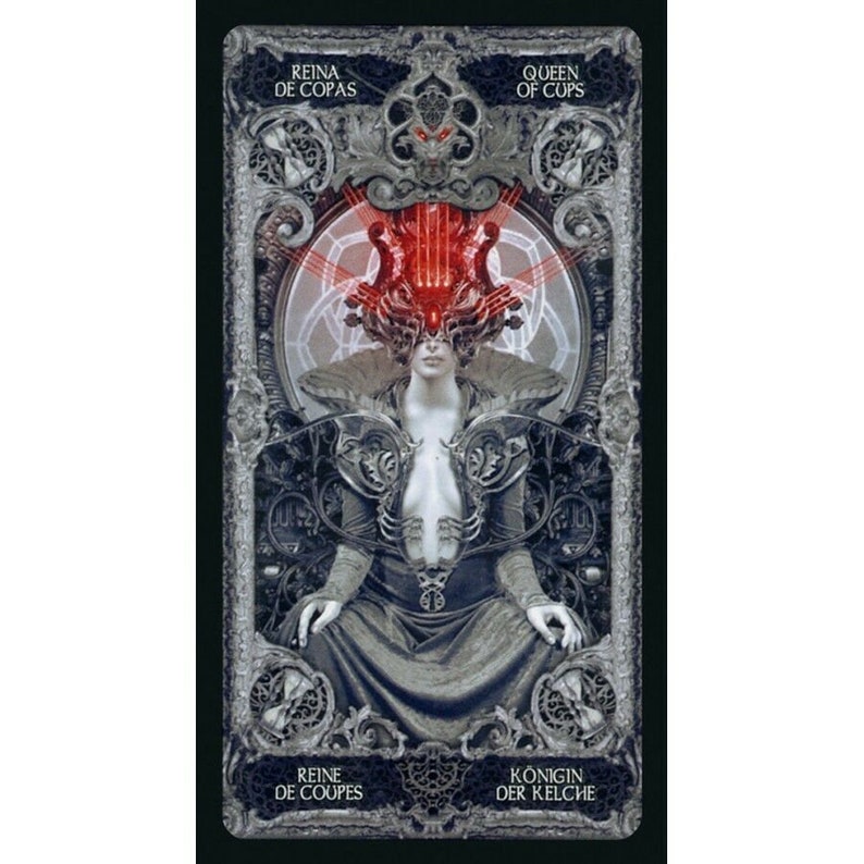 XIII Tarot Card Deck by Nekro Bag 78 cards Guidebook Etsy