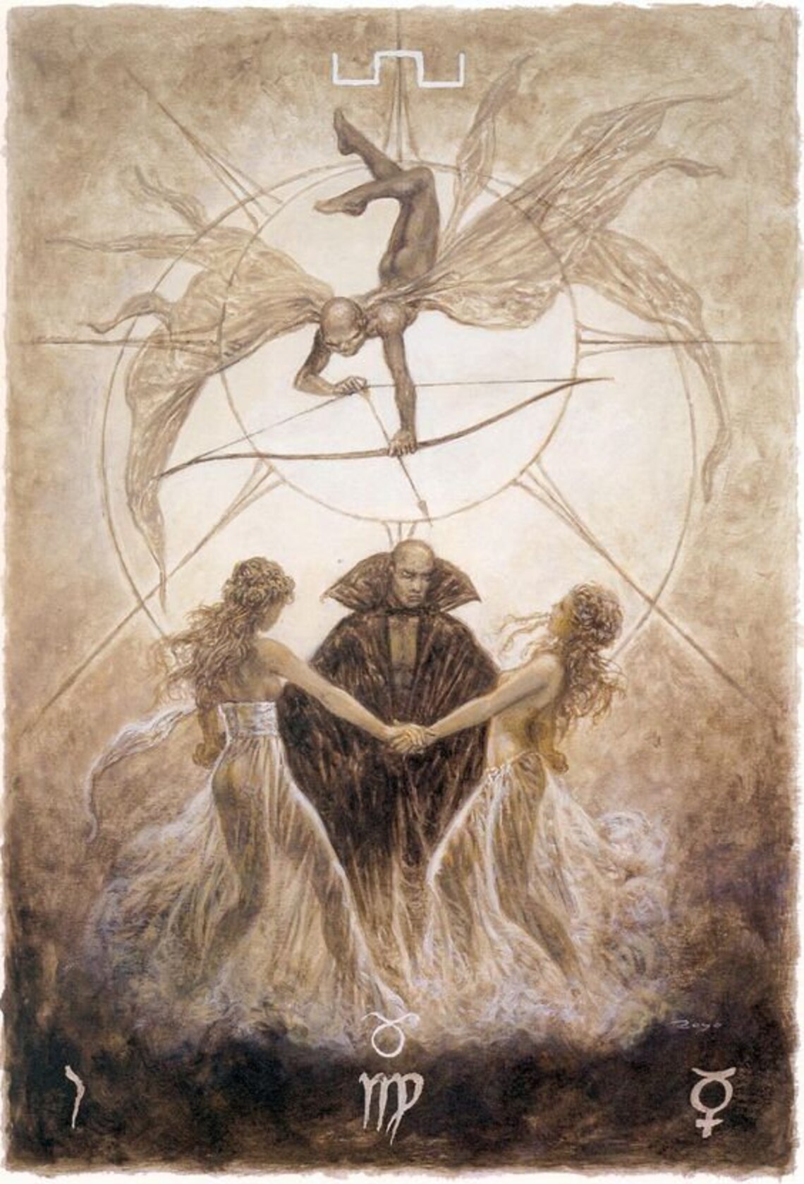 The Labyrinth Tarot Deck Bag 78 cards Guidebook Satin Etsy