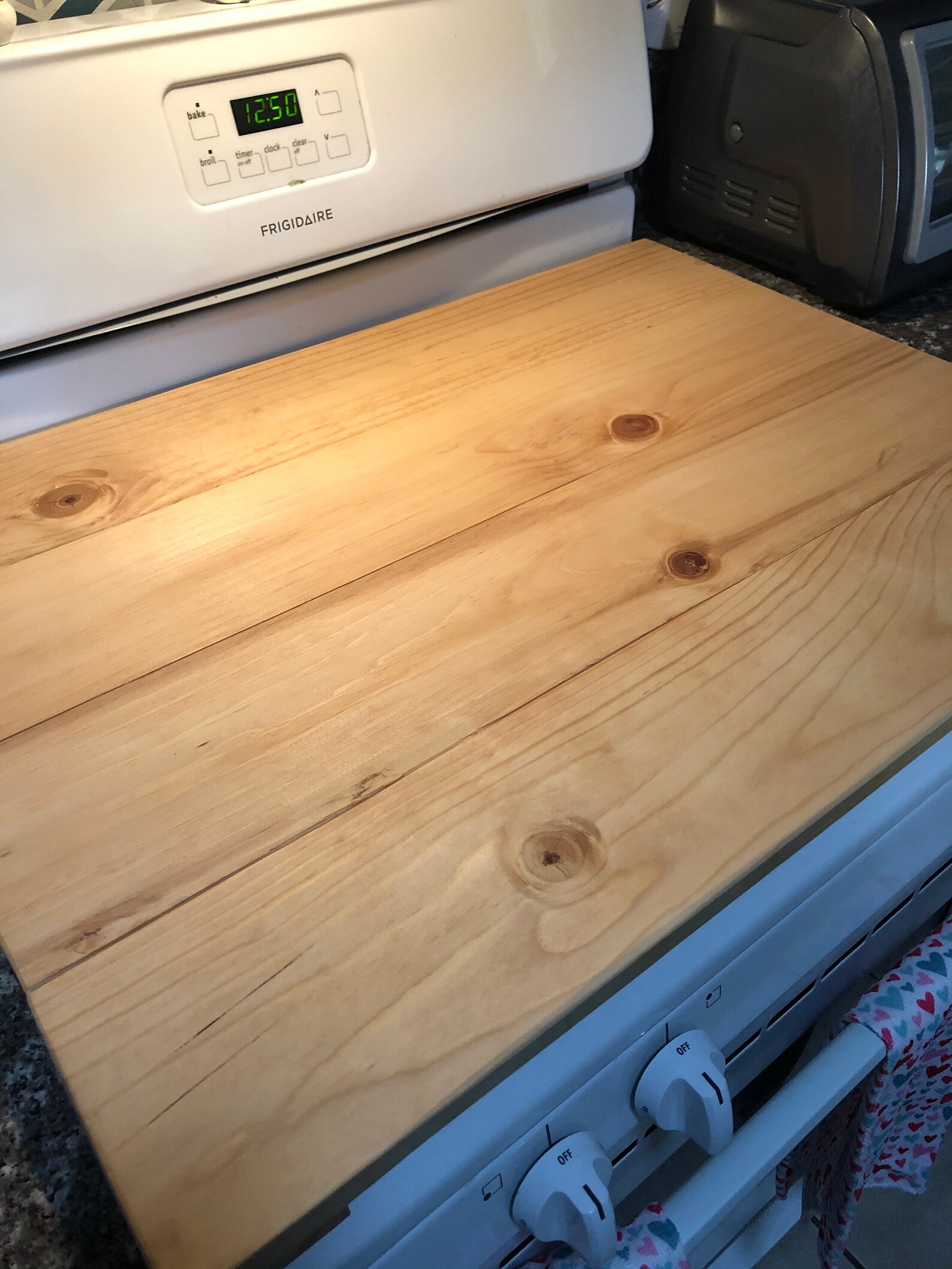 Noodle Board stove cover Etsy