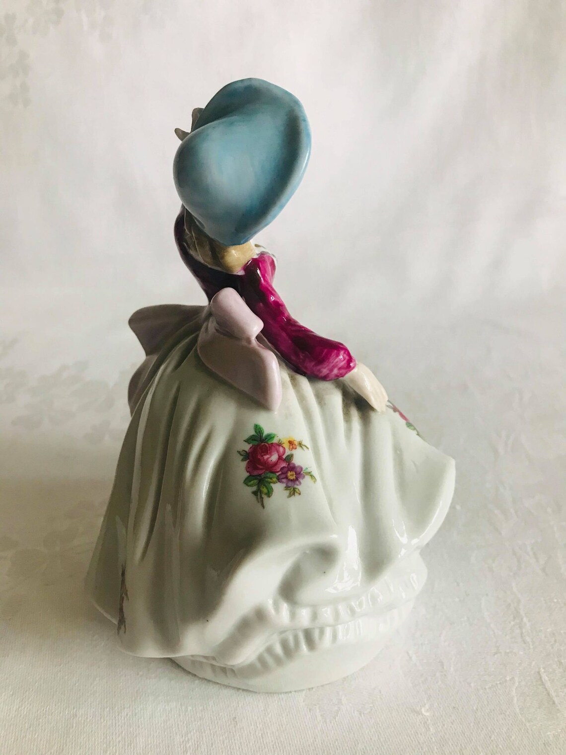 Pretty Vintage Lady Figurine Etsy