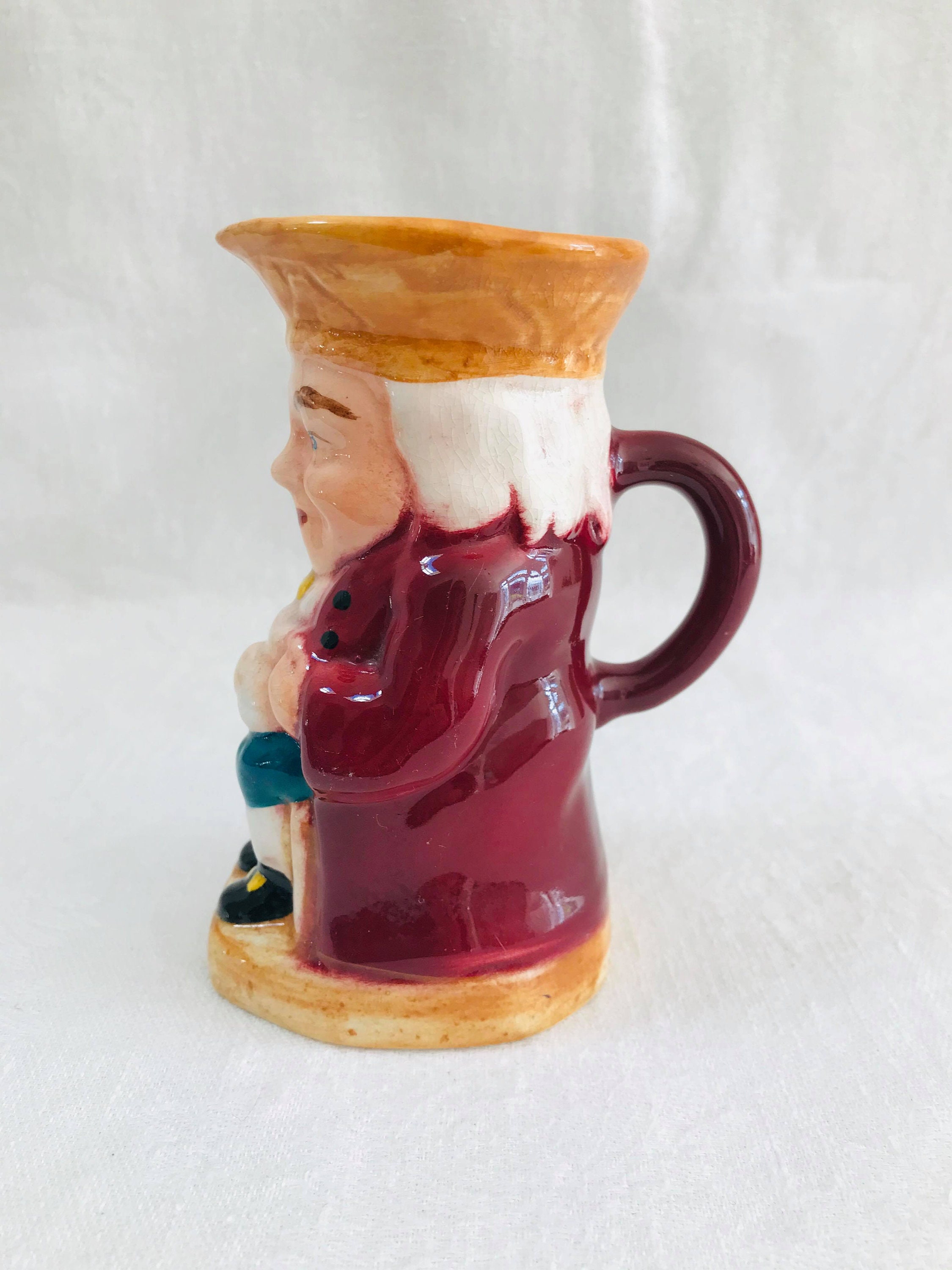 Vintage China Character Jug Toby Jug Made In Etsy