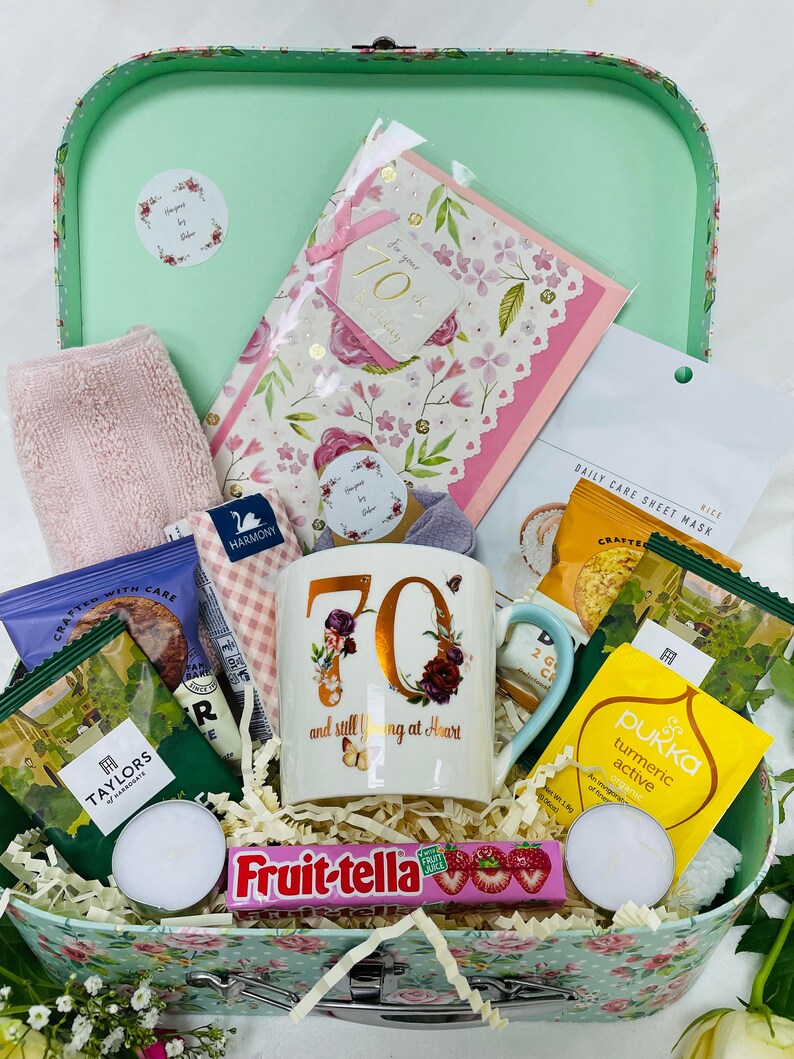 70th Birthday Hamper Etsy UK