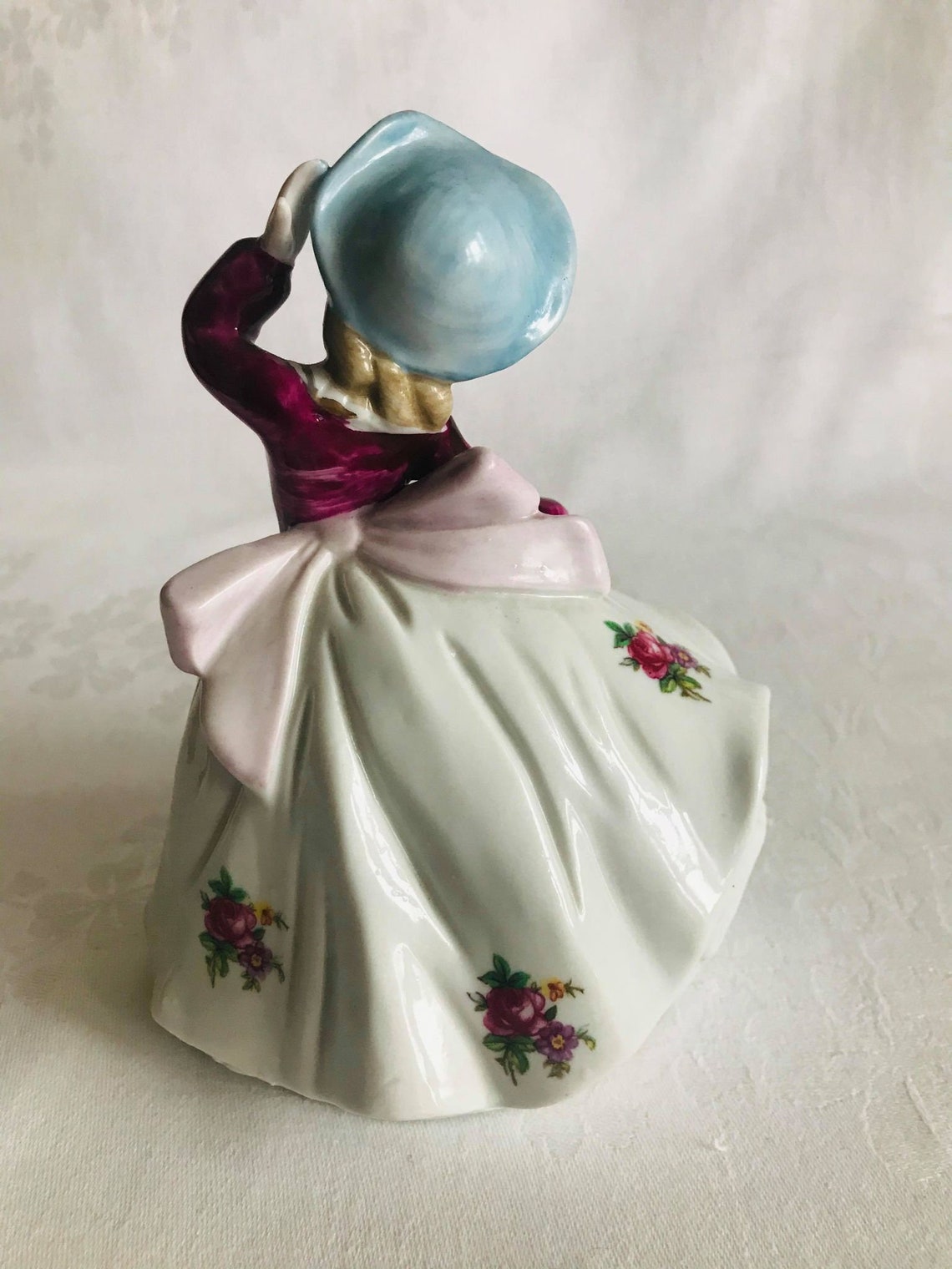 Pretty Vintage Lady Figurine Etsy