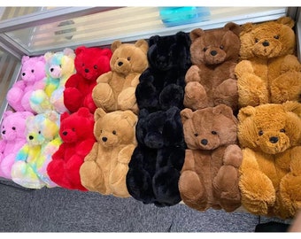 cute bear slippers
