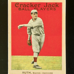 1915 Cracker Jack Babe Ruth Rookie - Variazione del tono - Edizione limitata!!