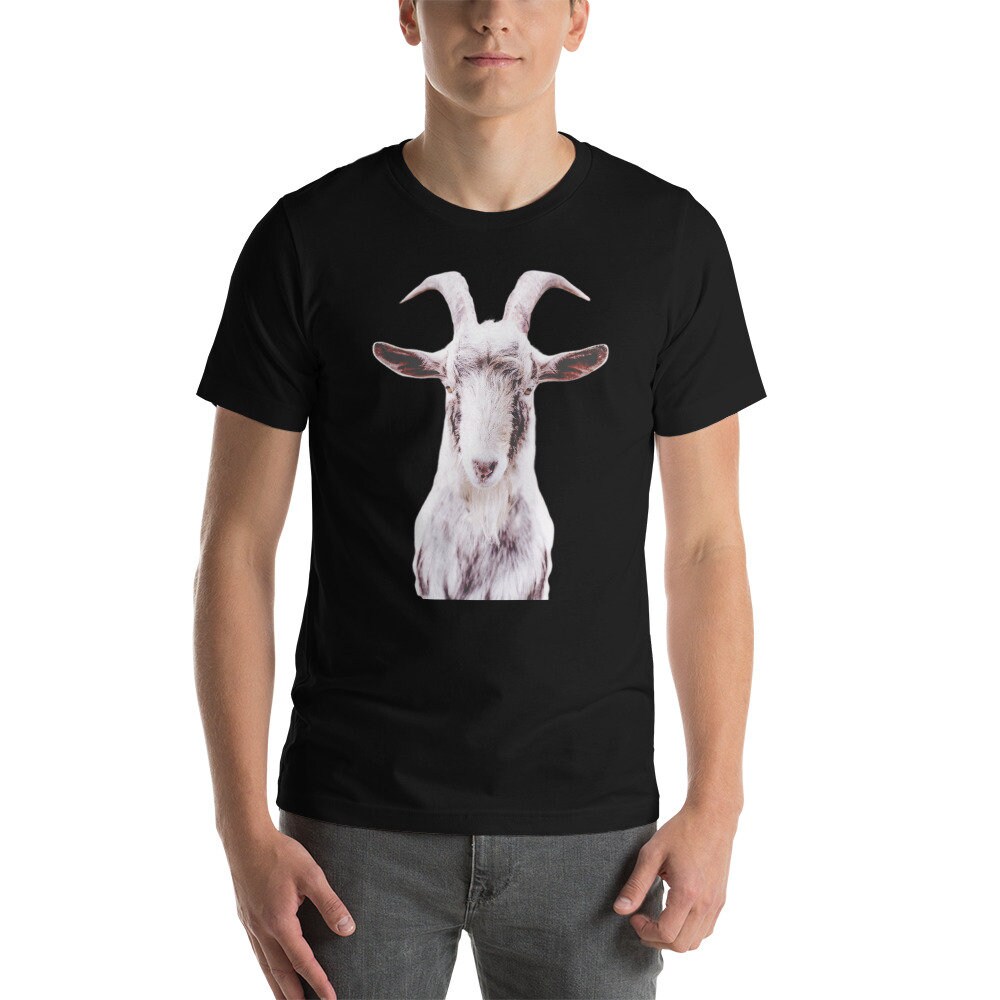 Mens goat shirt womens goat tshirt goat tee ram shirt Etsy