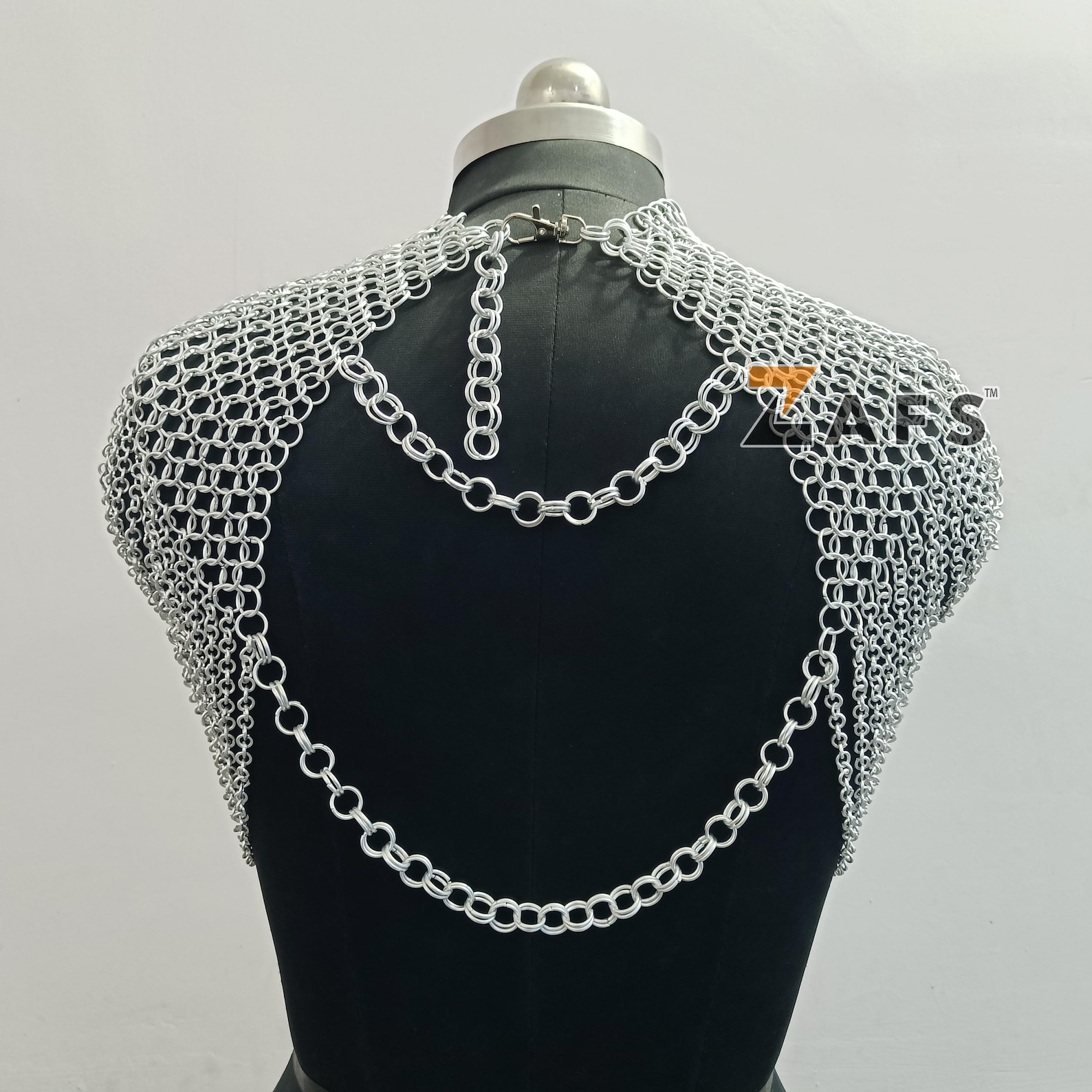 Handmade Chainmail Collar Lightweight Shoulder Jewelry Small Chain ...