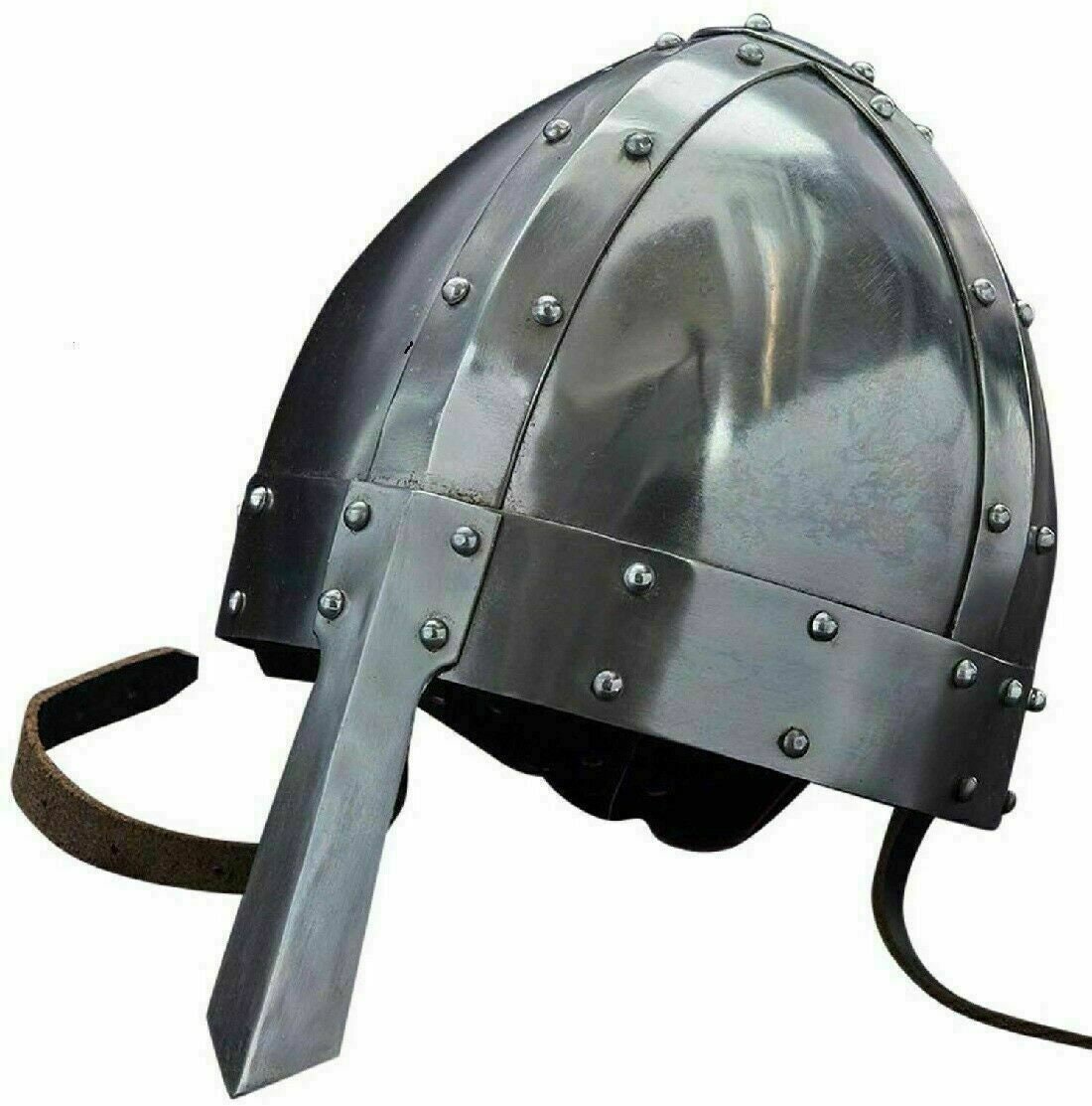 Medieval Norman Nasal Helmet A Full Wearable Armor With Polish - Etsy