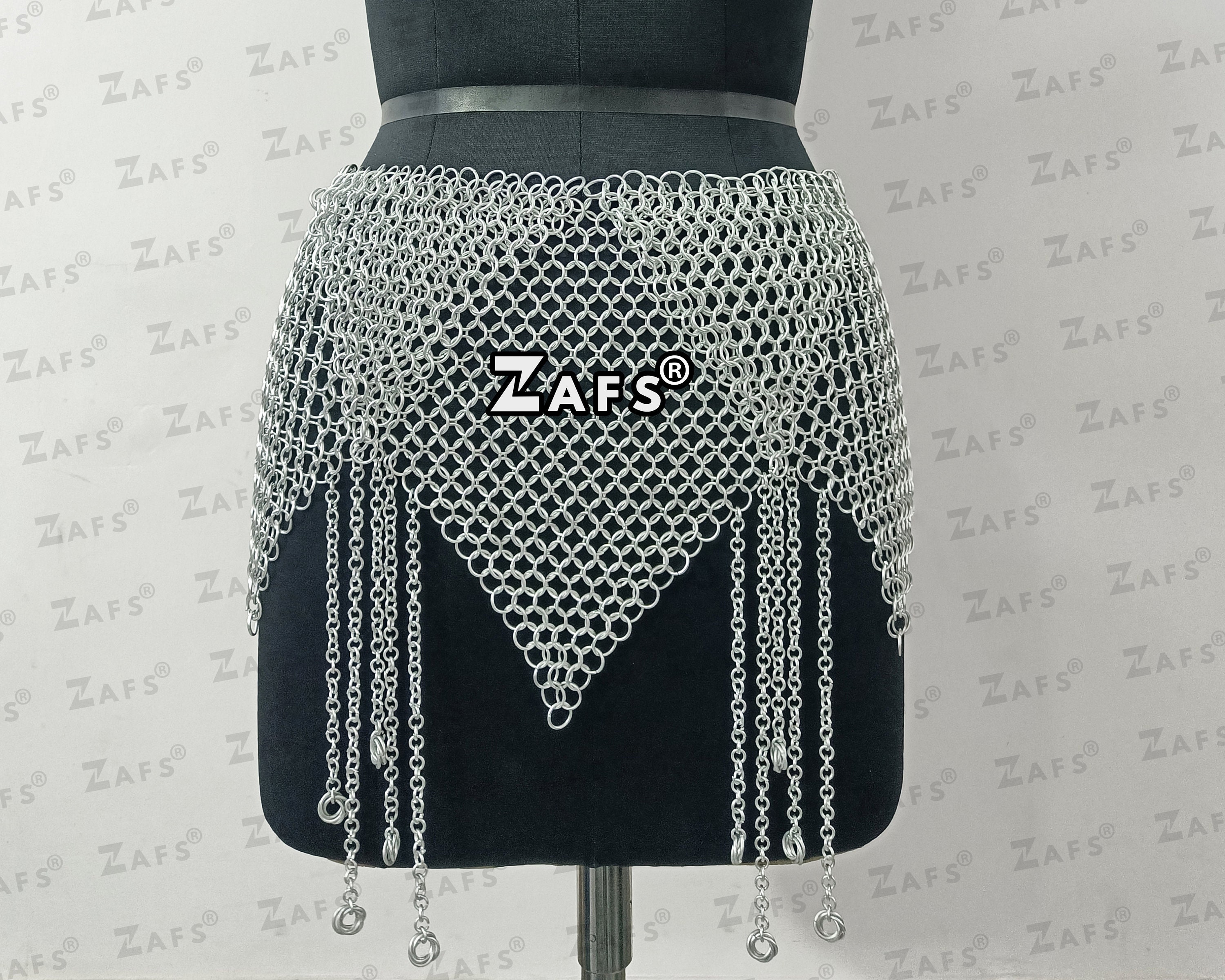 Metal chain skirt online