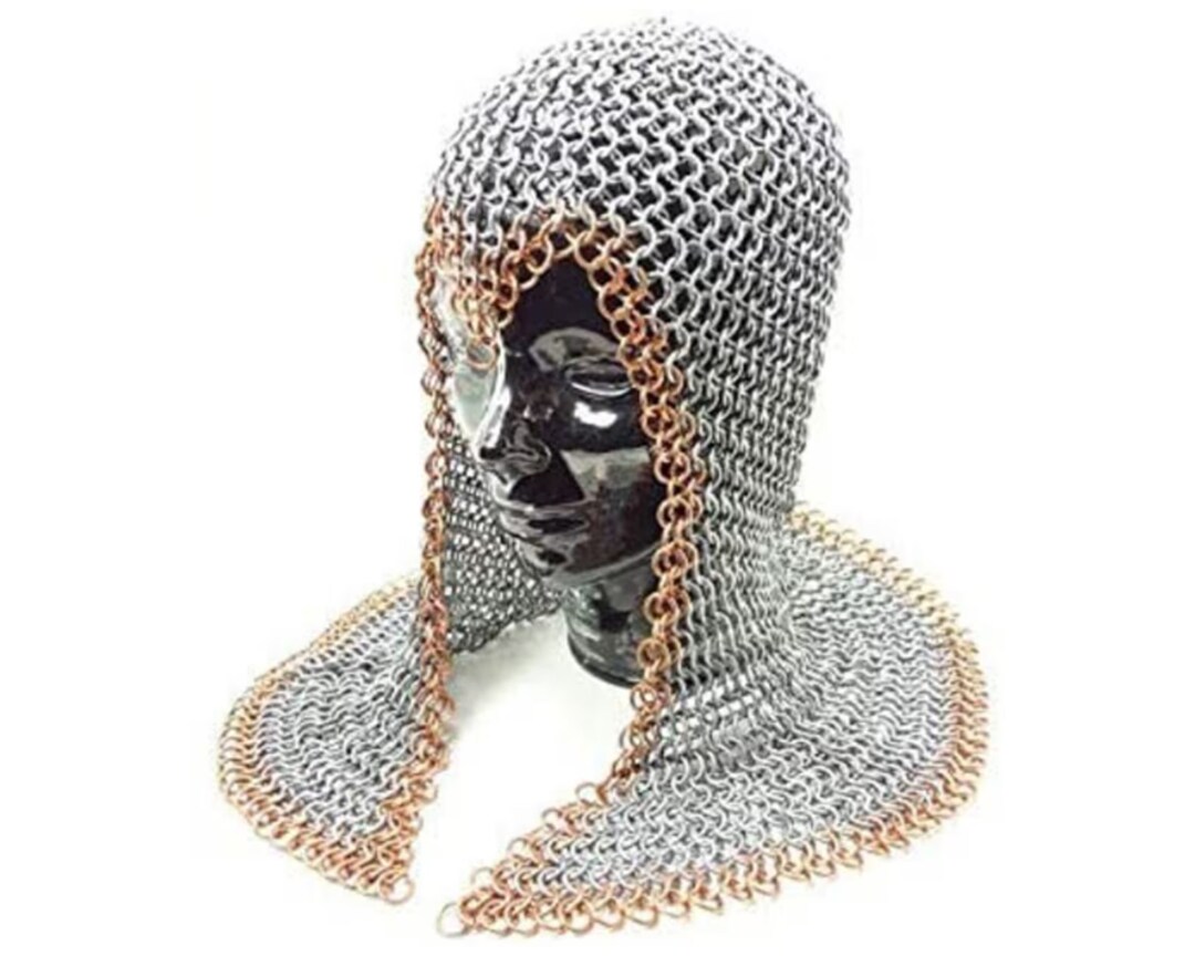Coif Hood - Premium Quality Medieval Chainmail Protection