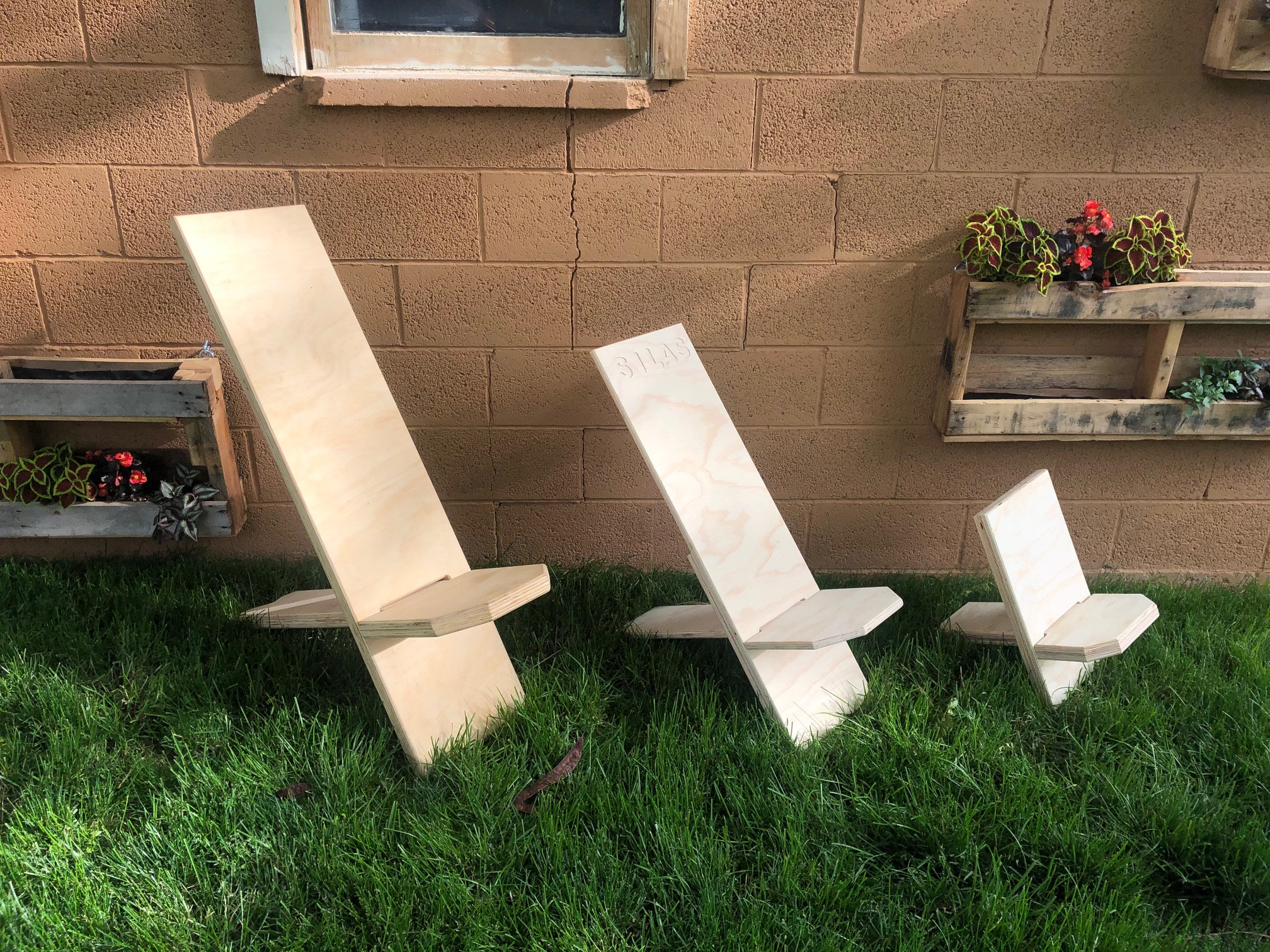 Handcrafted Viking Stargazing Chairs Carved Slab Etsy