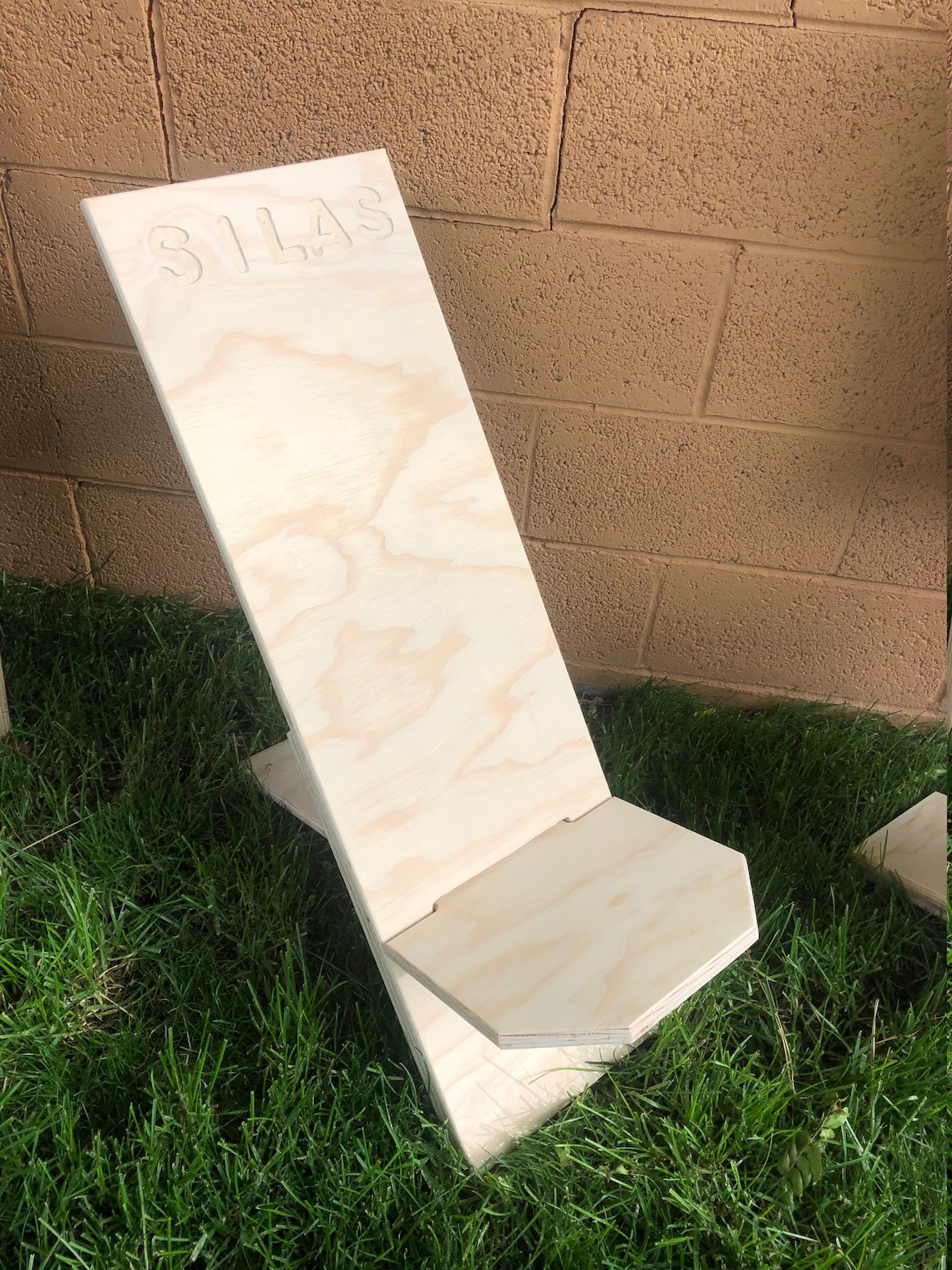 Handcrafted Viking Stargazing Chairs Carved Slab Etsy