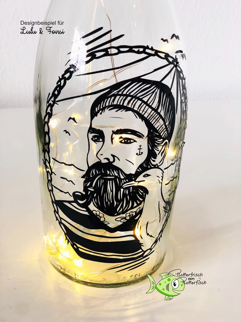 Plotterdatei Tattoo Seemann SVG DXF Seemann svg Tattoo Etsy