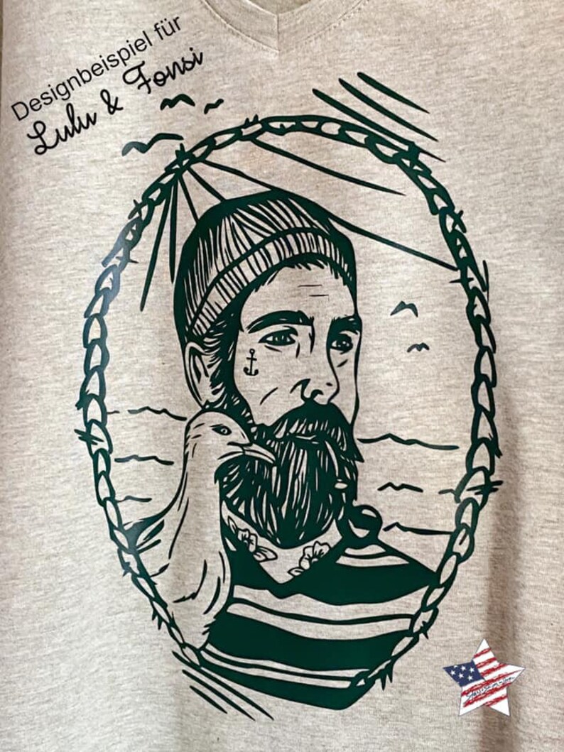 Plotterdatei Tattoo Seemann SVG DXF Seemann svg Tattoo Etsy