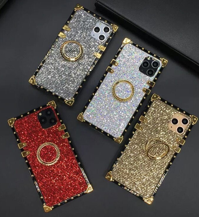 iPhone Luxury Square TPU Transparent Trunk Phone Case – Beatrangi