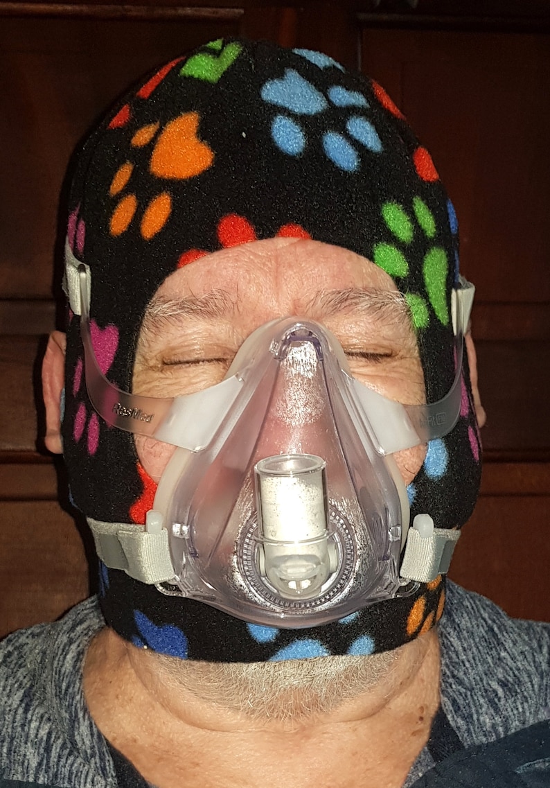 CPAP/BIPAP Full Head Protection Cover Barrier Hat Universal Etsy