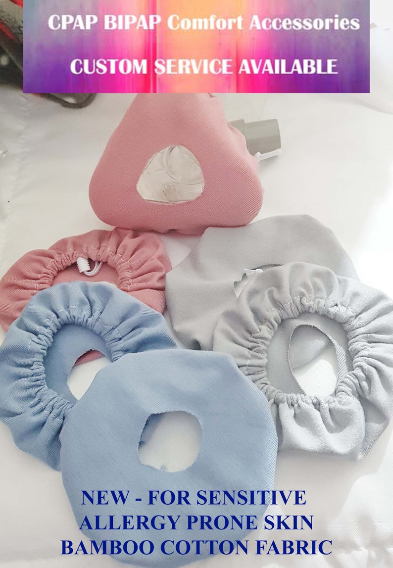 SENSITIVE Skin Allergies 2x CPAP Mask Liner Covers Universal Etsy