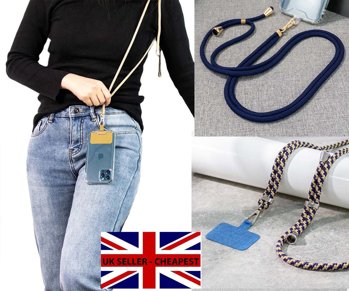 Mobile Cell Phone Lanyard Handsfree Universal Crossbody Secure Etsy