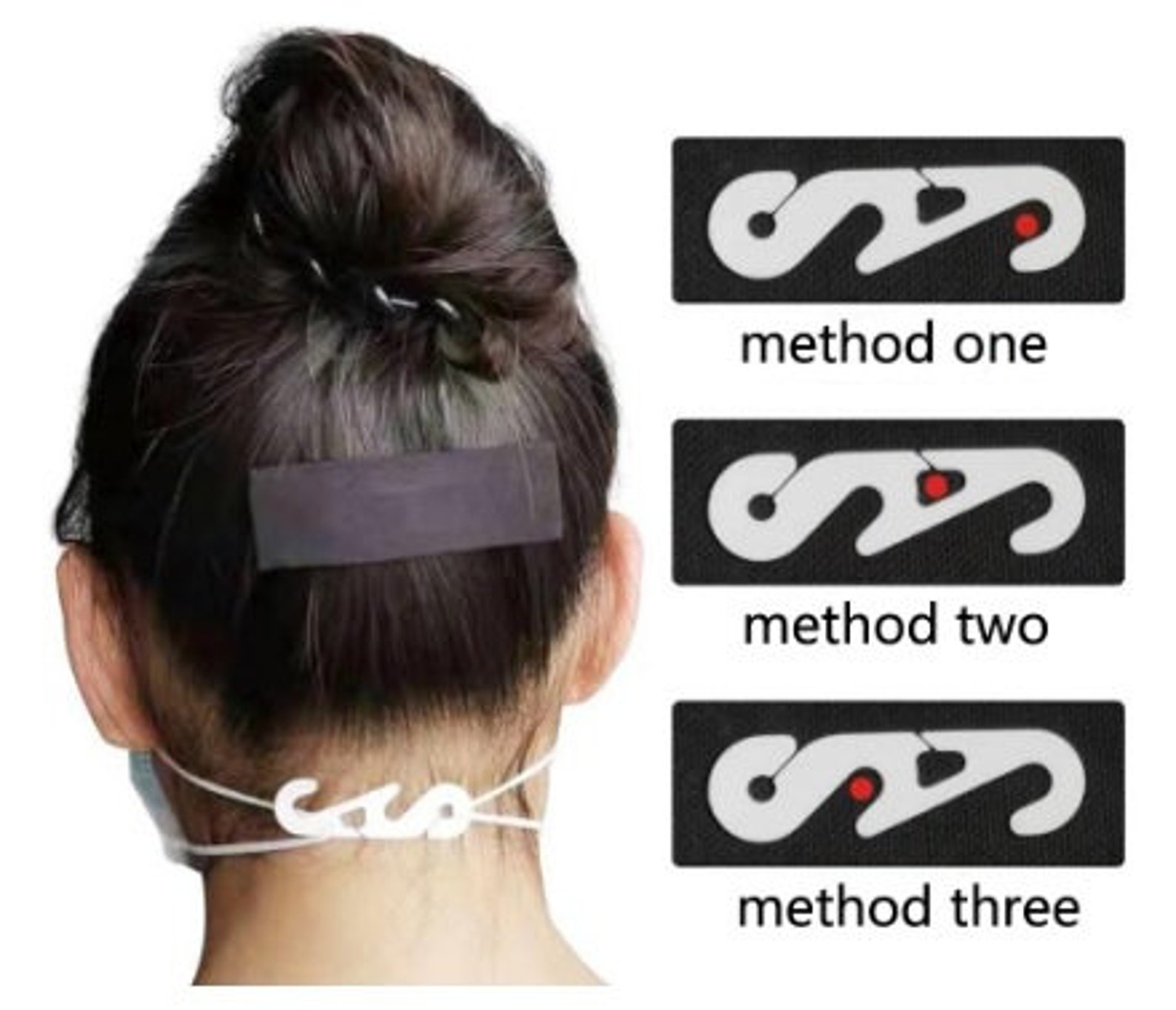 SALE Face Mask Extender Back Head strap Adjustable Mask Ear Etsy