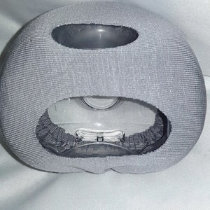2 housses adaptées au masque Fisher & Paykel EVORA FF CPAP BiPaP masque hybride Confort, doublure en coton doux, doublure en jersey, taille unique image 1