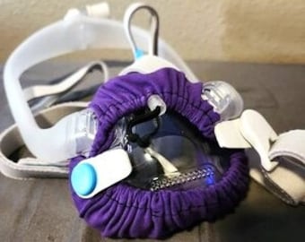 2 couvre-masques CPAP compatibles BIPAP Dreamwear + ResMed Airfit F30i P30i peau sensible barrière pour silicone bambou coton Oeko-Tek 100 pièces