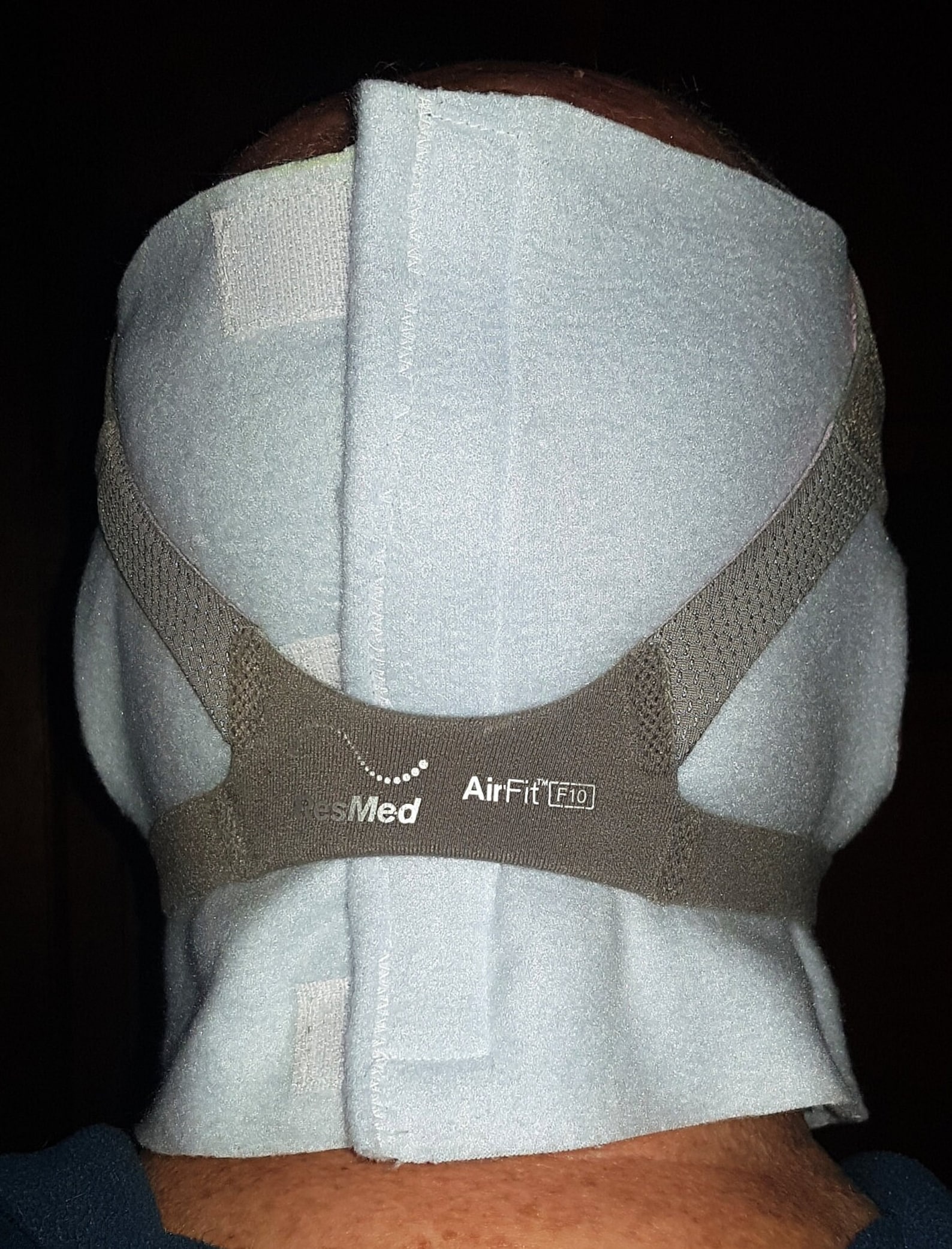 CPAP BIPAP Wrap Around Face Head Hair Protection From Straps Pain Cover ...