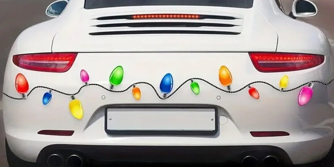 Reflective Christmas Lights for Car Fridge 72 Pce Etsy UK