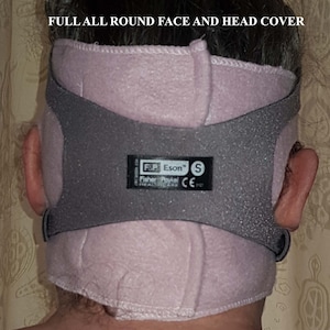 CPAP BIPAP Nose Mask Wrap Around Face Head Protection Cover, Universal ...