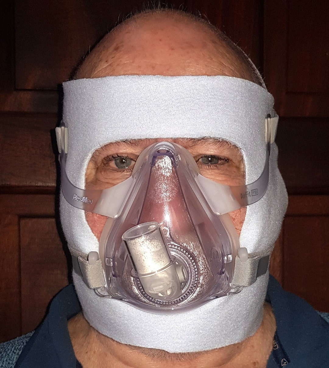 CPAP BIPAP Wrap Around Face Head Hair Protection From Straps Etsy