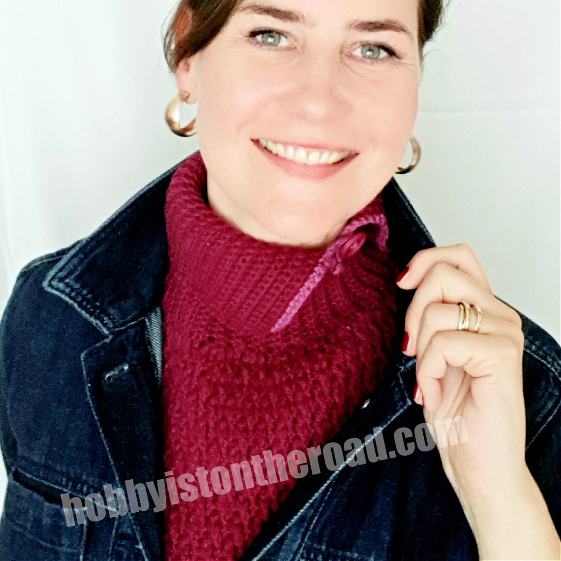 Alines Neckwarmer Crochet PATTERN Crocheted Neck Warmer Etsy UK
