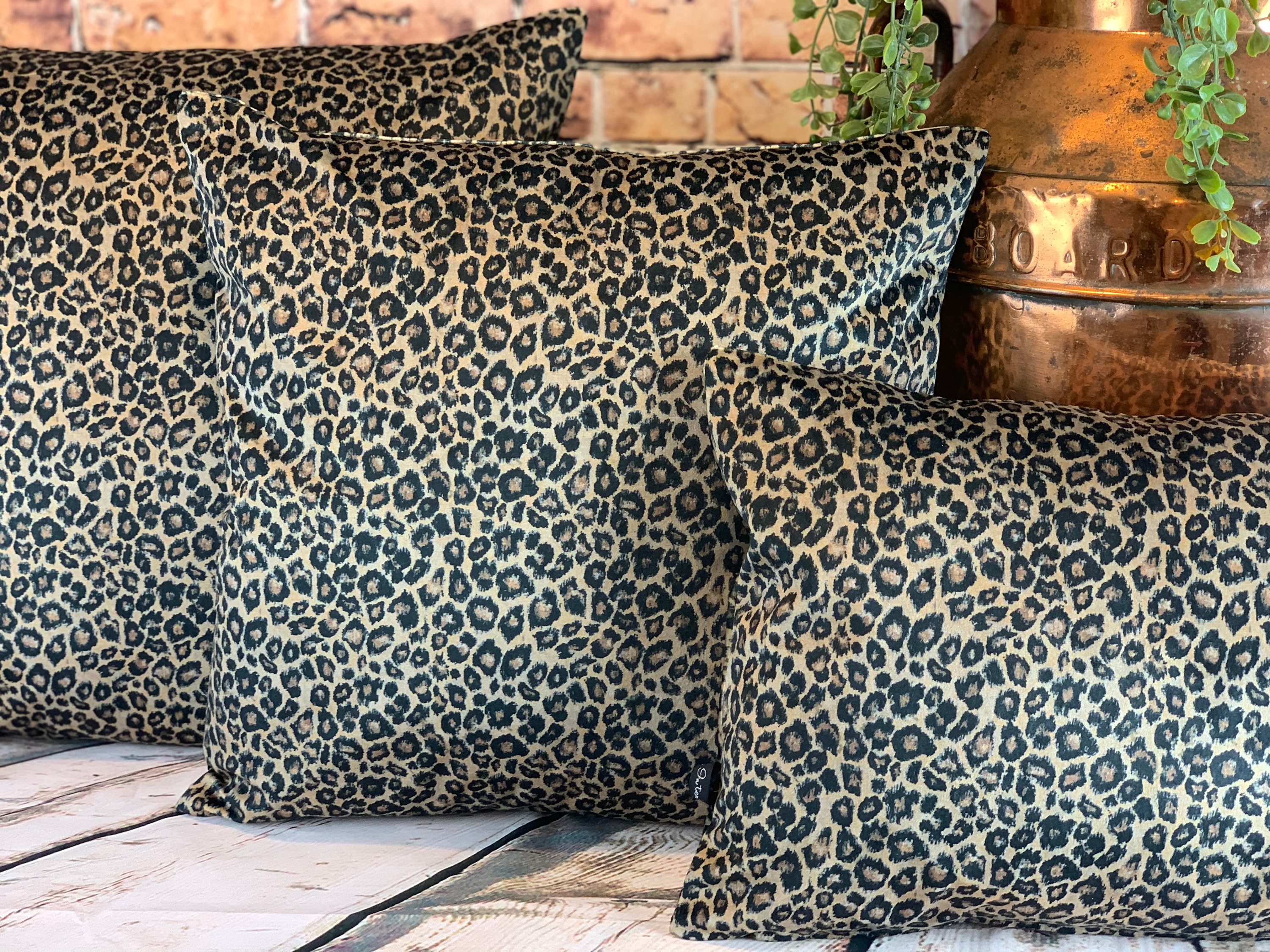 Animal Print Cushion Leopard Print Cushion Velvet Pillow Etsy UK